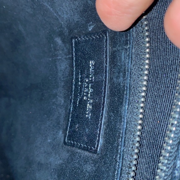 RARE Saint Laurent Sac De Jour Small Black Python Bag - Picture 9 of 11